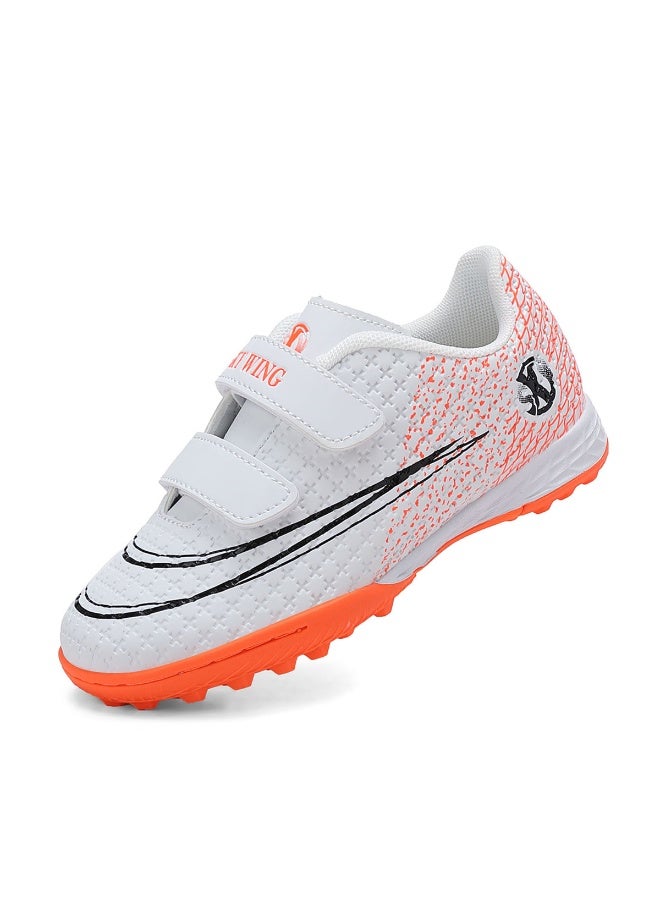 SKY WING Boys Girls Indoor Soccer Shoes Kids Turf Shoes Baseball/Softball Futsal Athletic Cleats for Little/Big Kid - Image 1